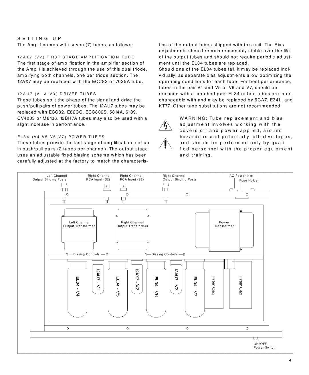 Anthem Audio Amp 1 manual T T I N G U P 