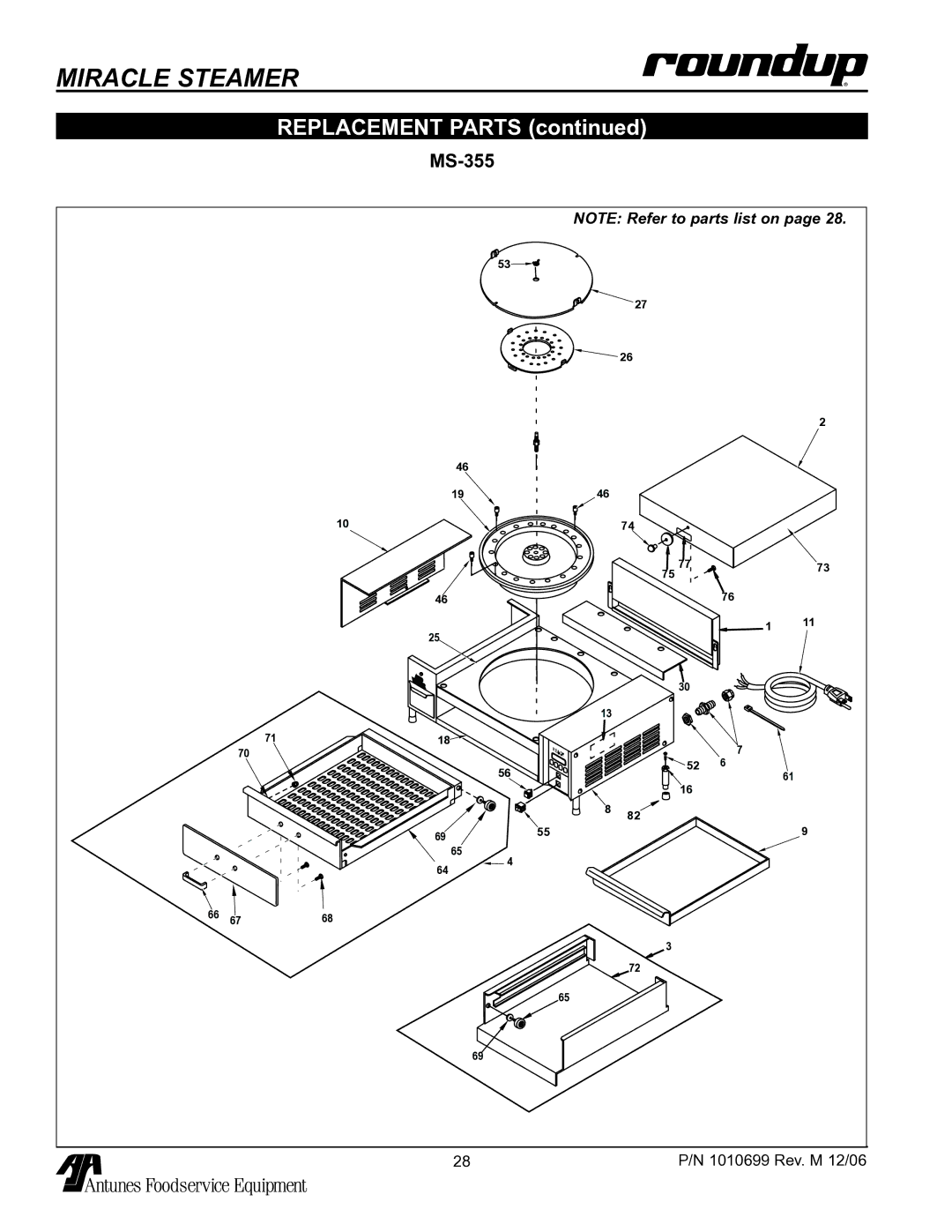 Antunes, AJ MS-150/155 owner manual MS-355 