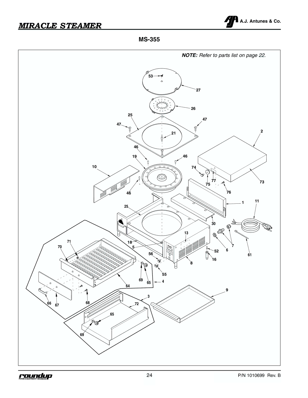 Antunes, AJ MS-250/255, MS-355 owner manual 69 65 