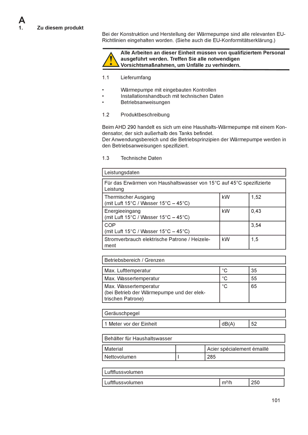 A.O. Smith 290 service manual Zu diesem produkt 