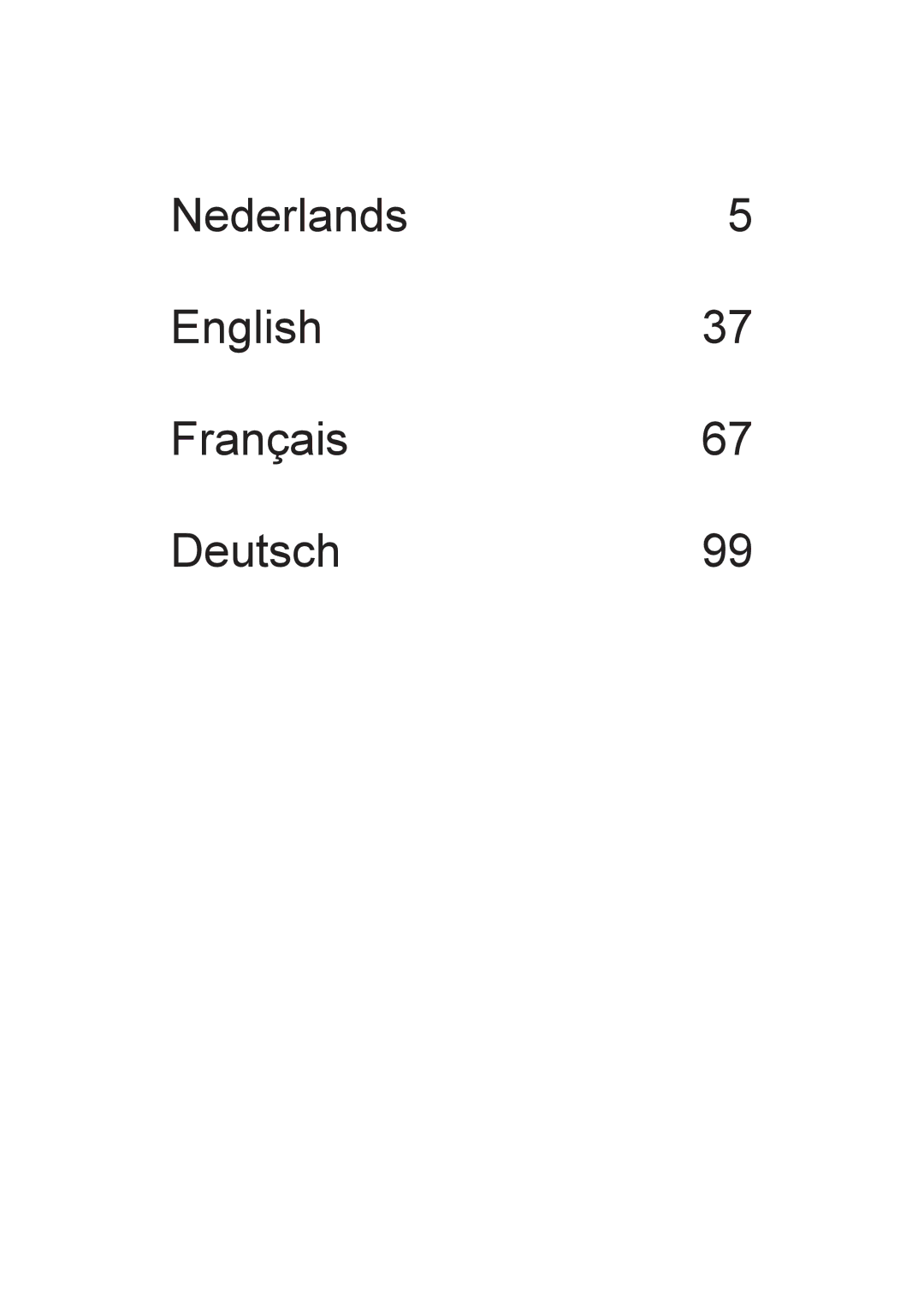 A.O. Smith 290 service manual Nederlands5 English37 Français67 Deutsch99 