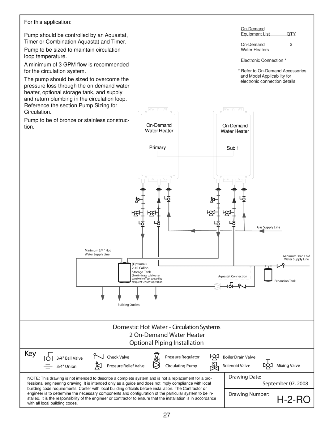 A.O. Smith 186965-001, 505 Series 100, 705 Series 100, 305 Series 100 manual Tion.On-Demand Water Heater Primary 