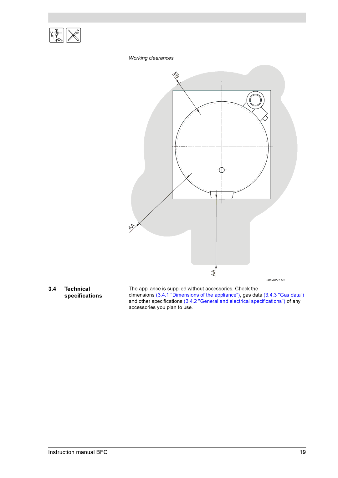 A.O. Smith BFC - 80, BFC -100 service manual Technical specifications 