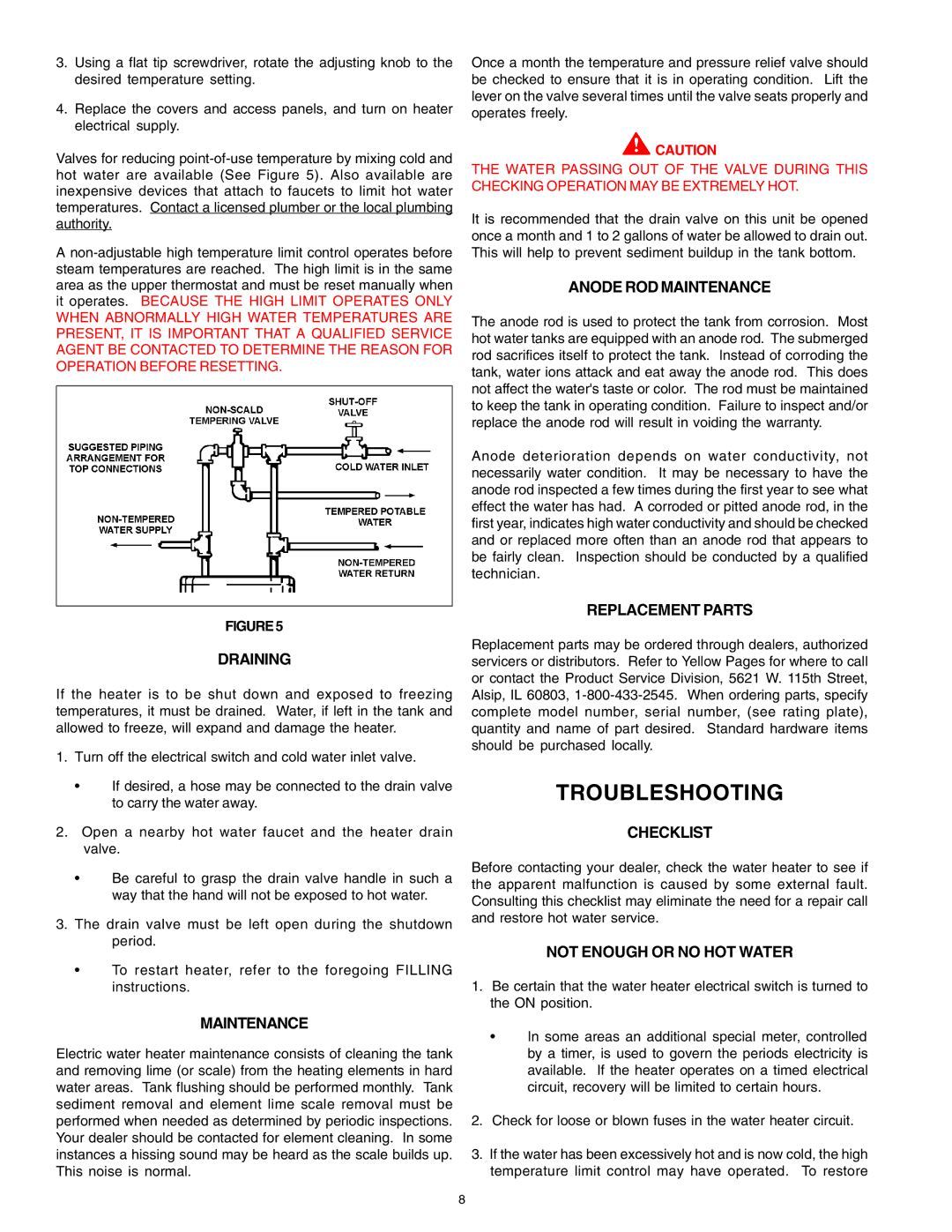 A.O. Smith DEN, DEL warranty Troubleshooting 