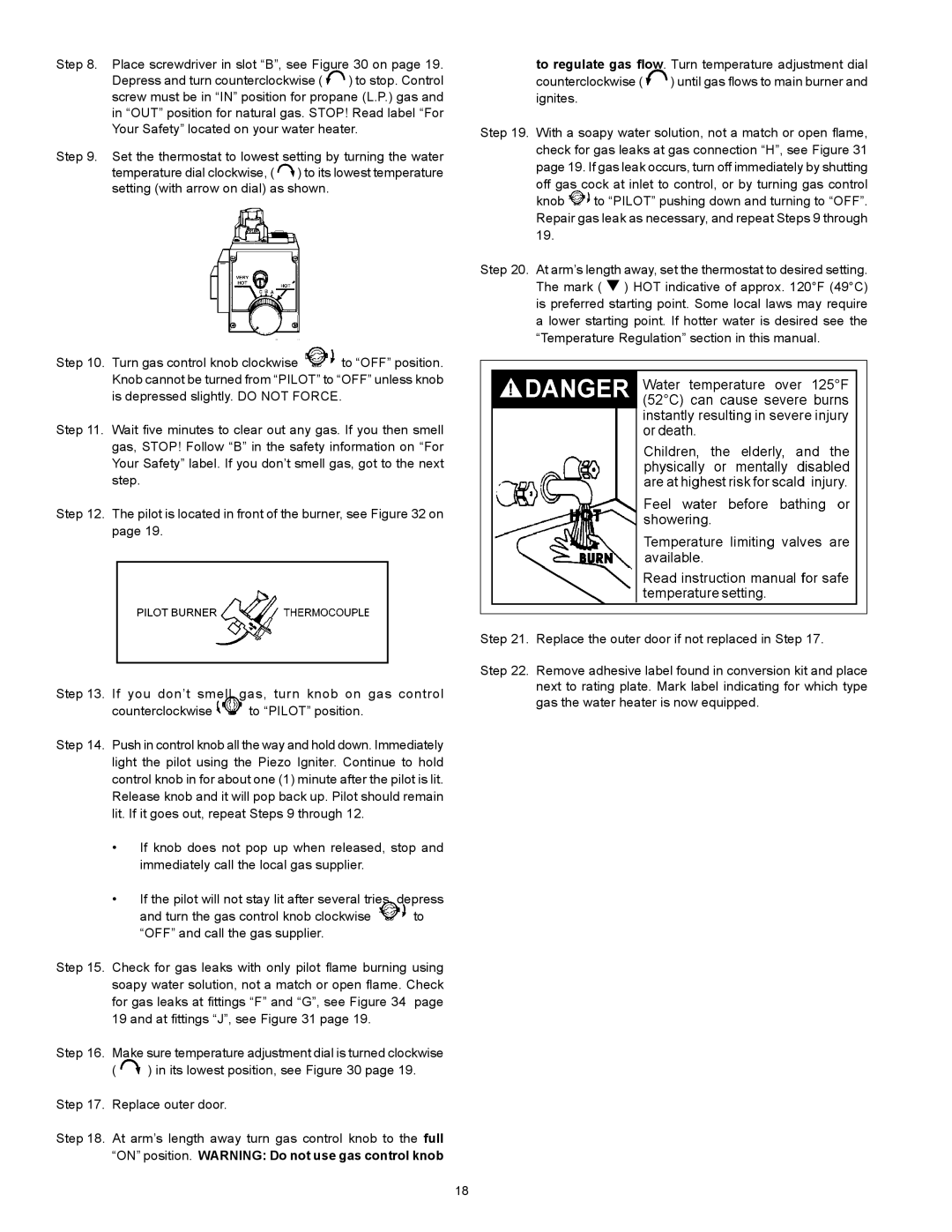 A.O. Smith FMD 30, FMD 40, FMD 50, 315795-000 MH instruction manual 