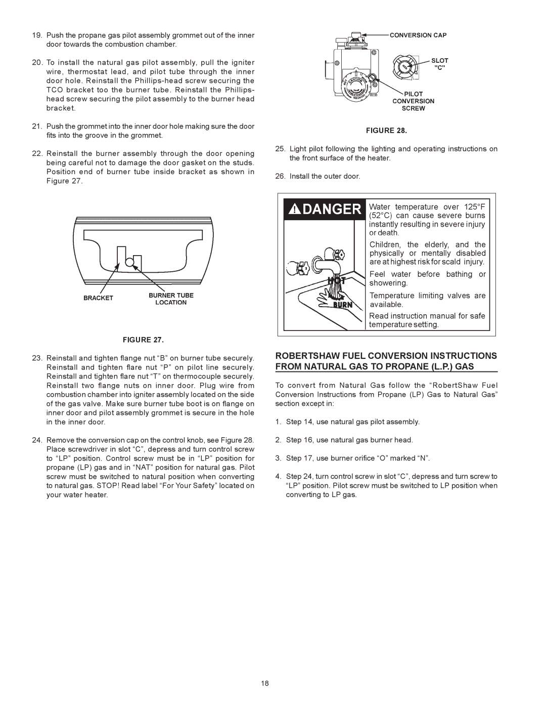 A.O. Smith FMV-50, FMV-40, FMV-30, 185874-001 instruction manual 