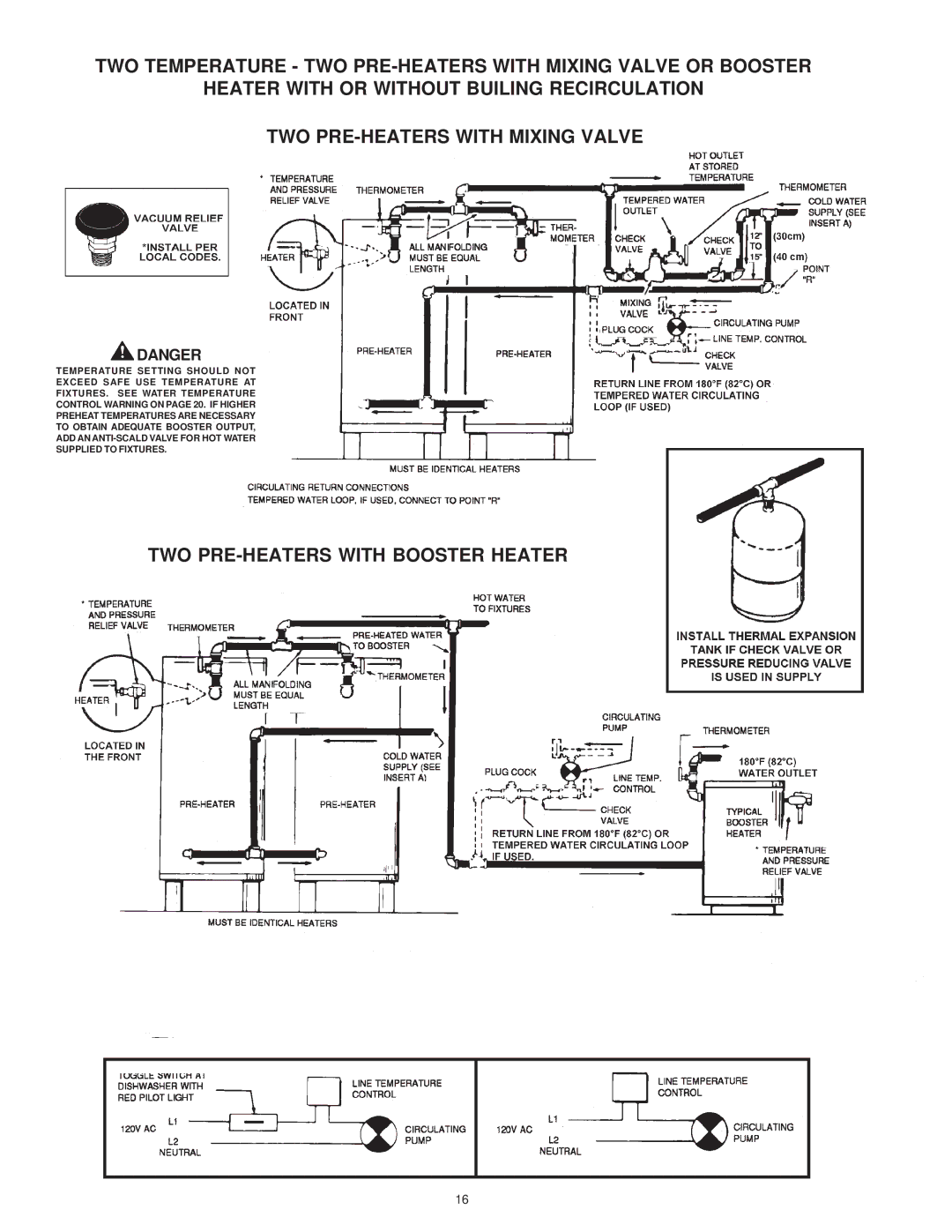 A.O. Smith SBD 30 150 warranty TWO PRE-HEATERS with Booster Heater 