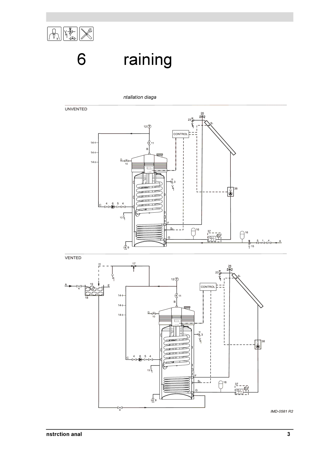 A.O. Smith SGE service manual Draining 