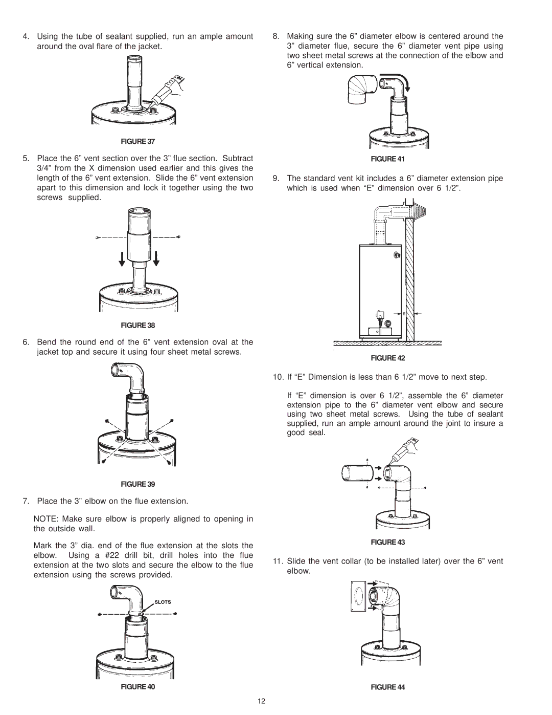 A.O. Smith XDVS, GDVS, GDVH owner manual 