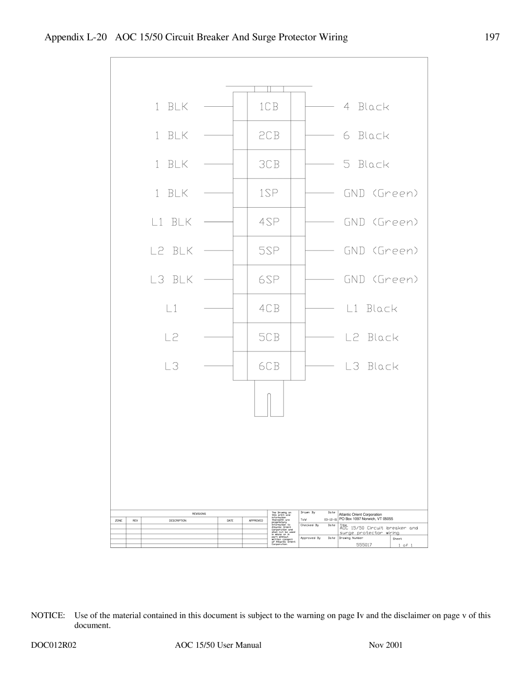 AOC 15 user manual Atlantic Orient Corporation 