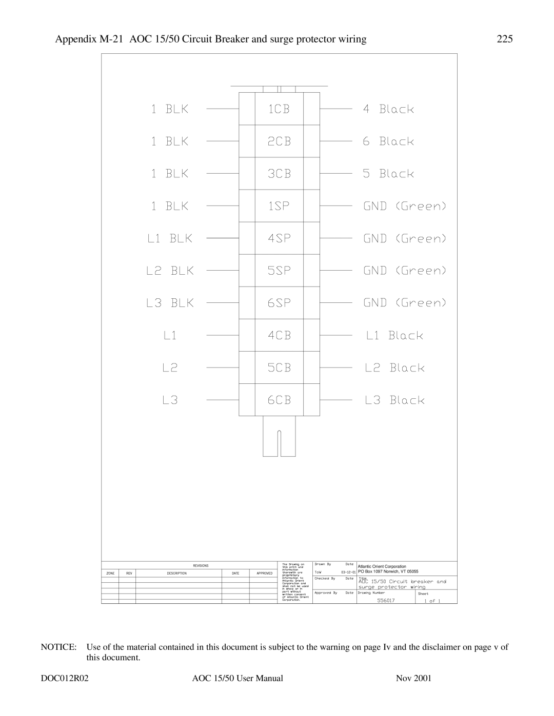 AOC 15 user manual DOC012R02 Nov 