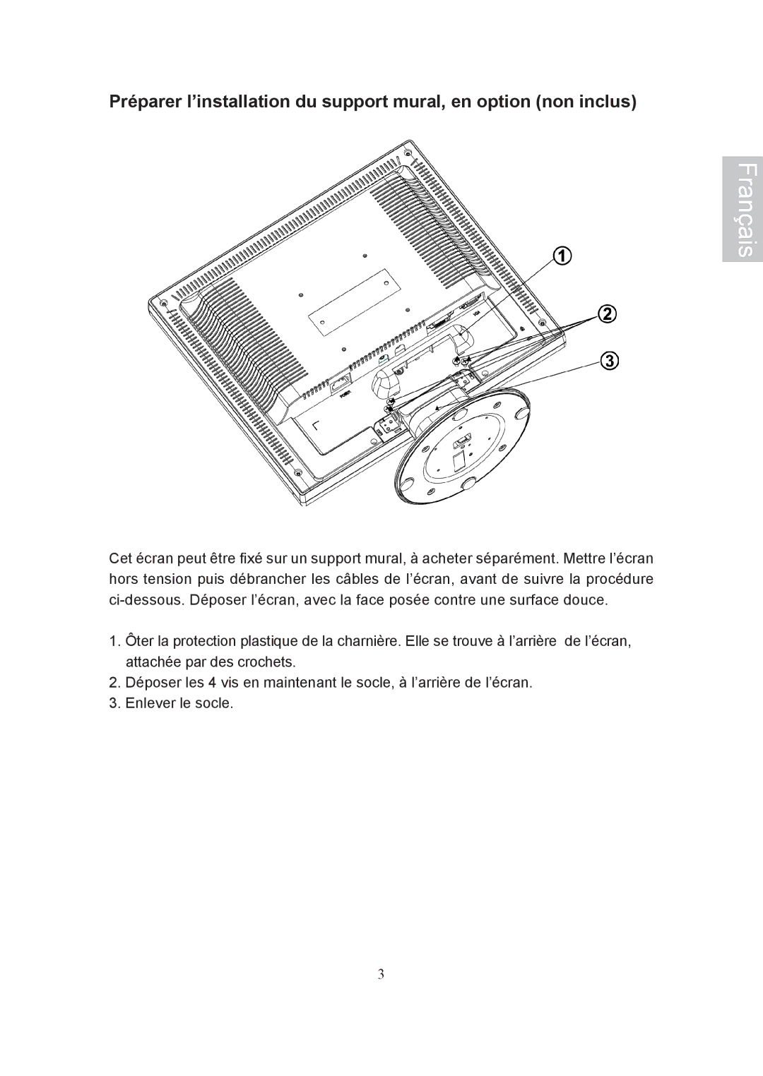 AOC 197Va1 manual Français 