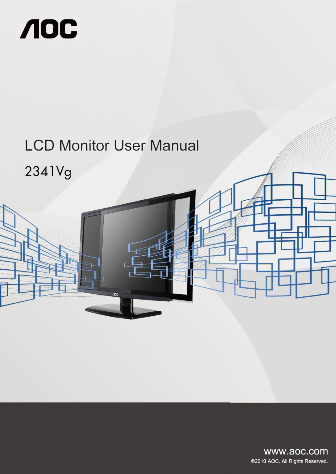 AOC 2341VG manual 