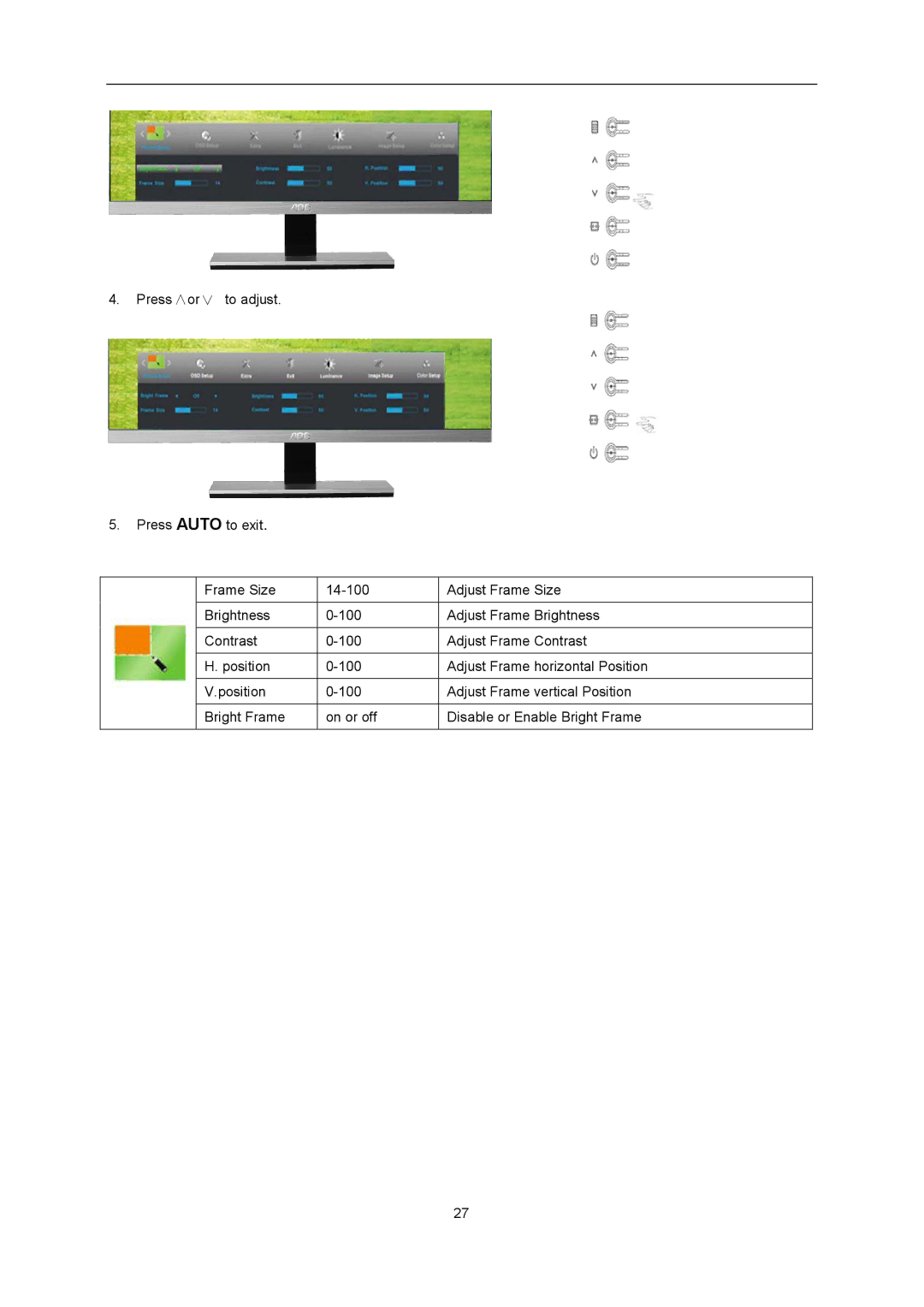 AOC D2367P, D2267PWH user manual 