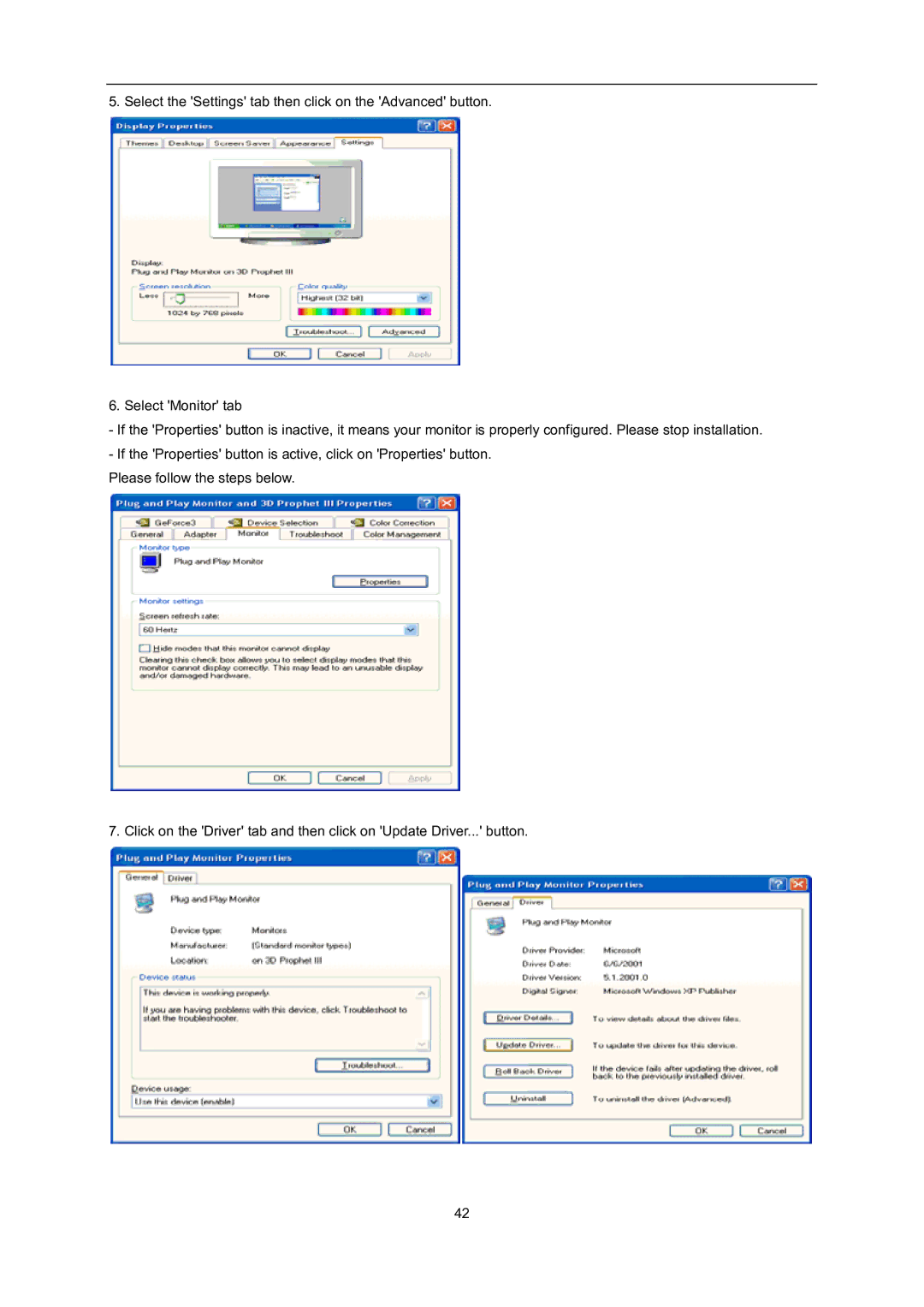 AOC D2757PH user manual 