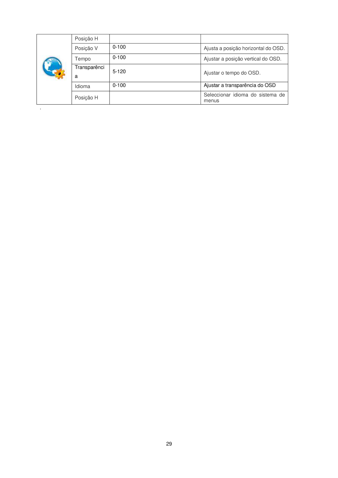 AOC E2240VWA manual 