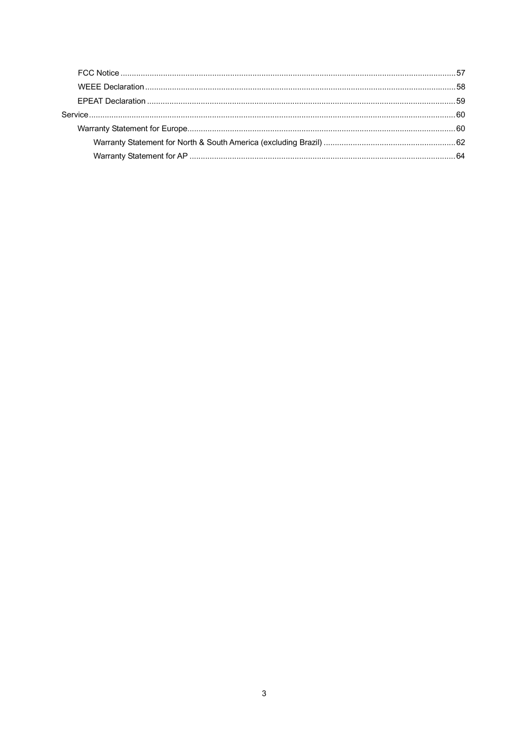 AOC E2241VWA manual 