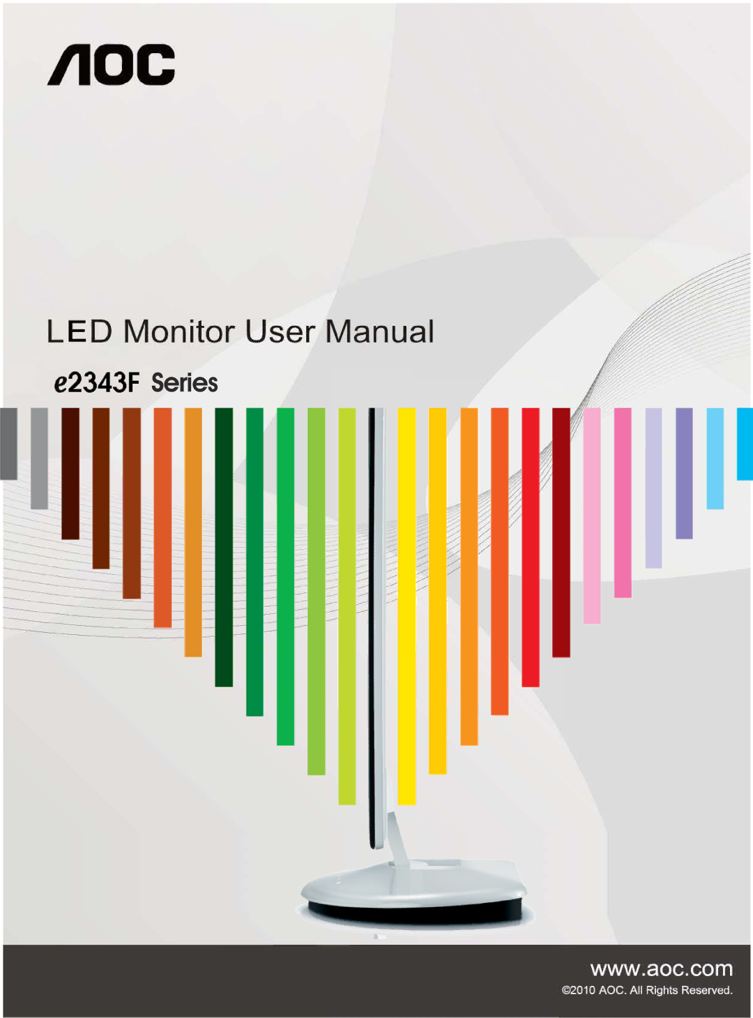 AOC E2343F manual 