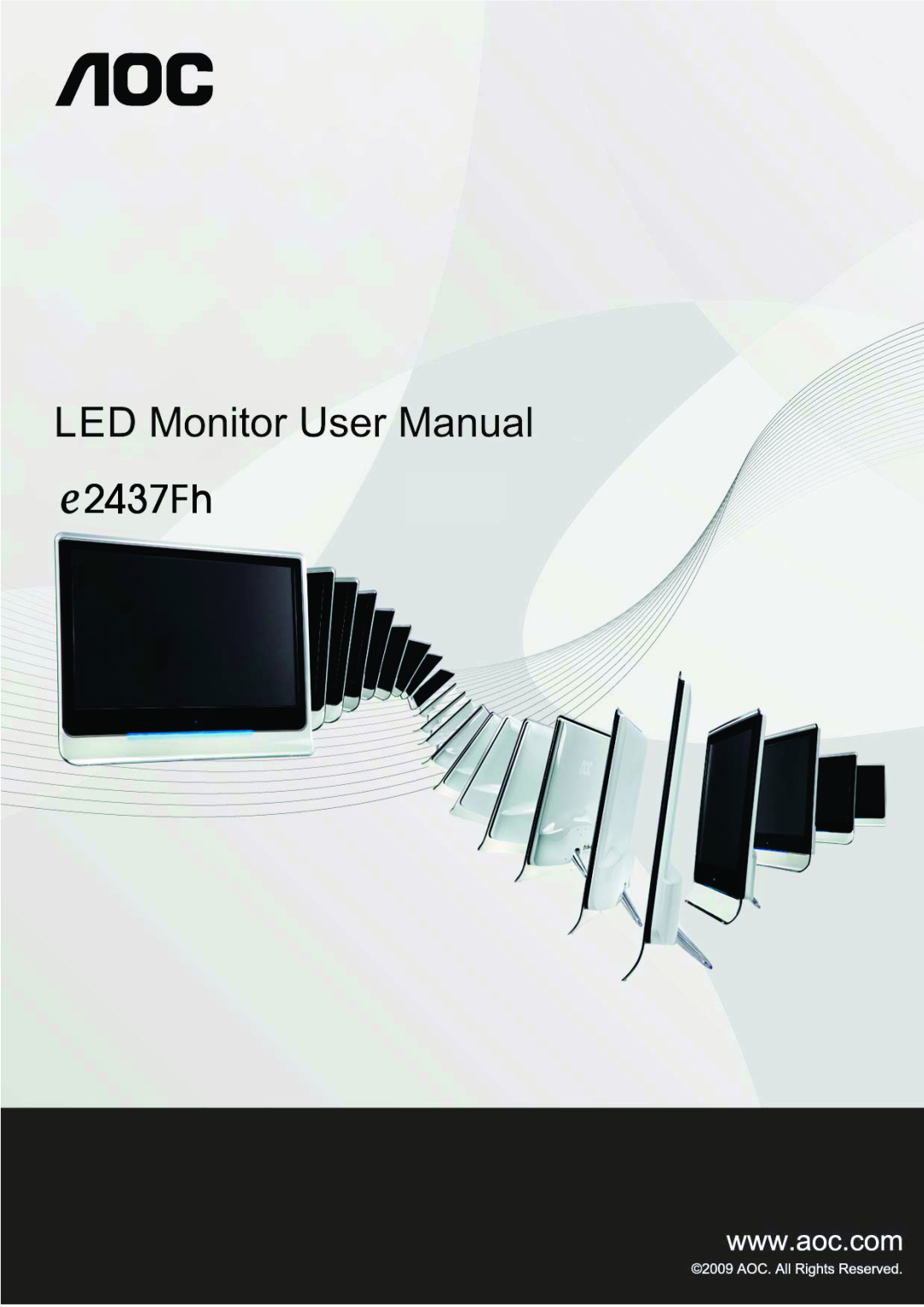 AOC E2437Fh manual 