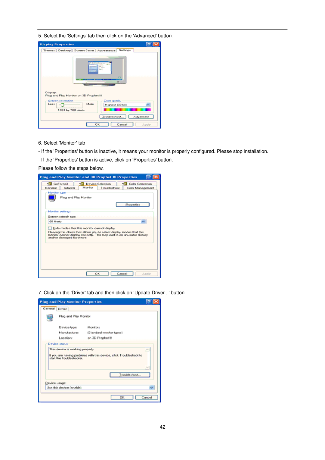 AOC e2752Vq manual 