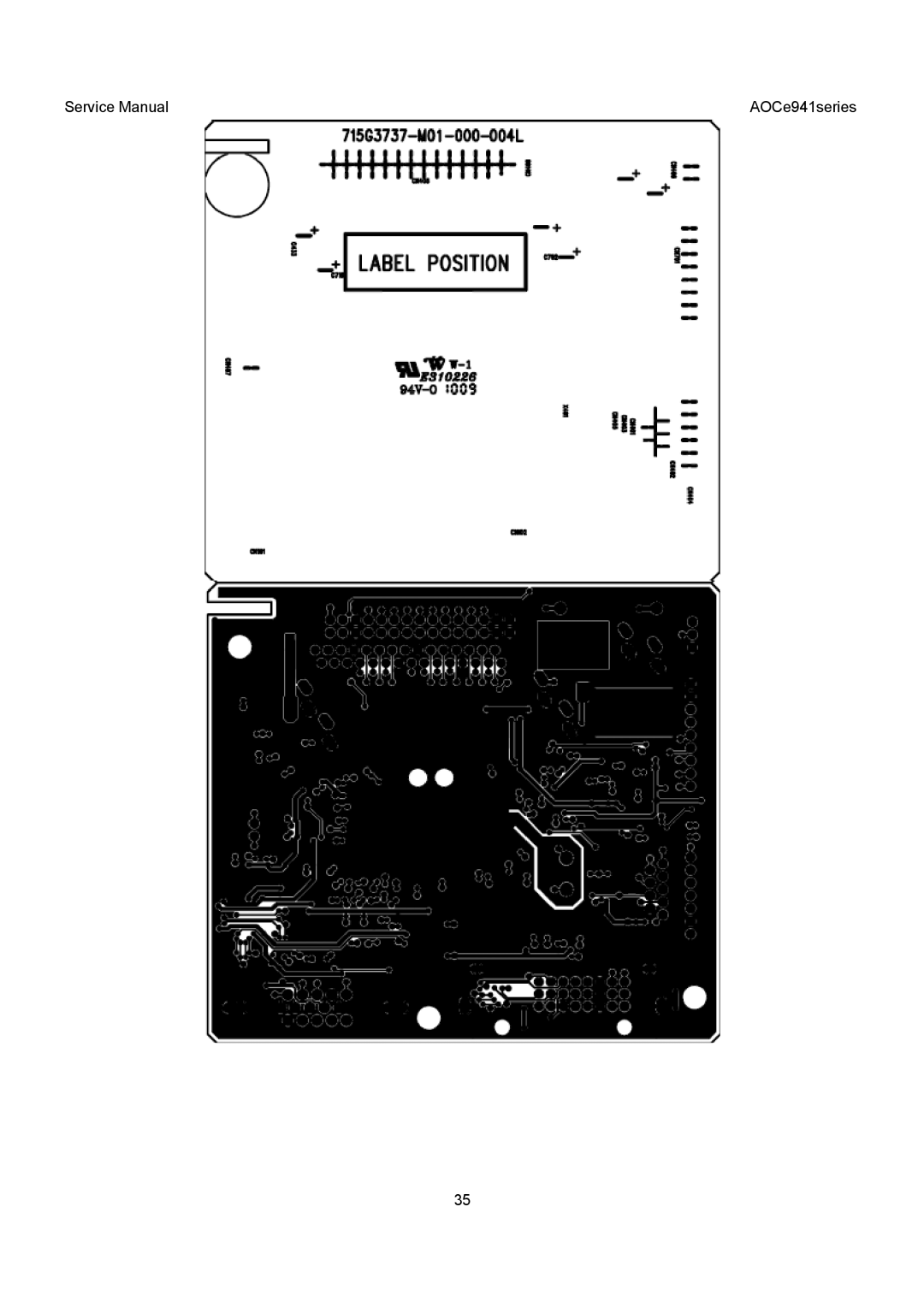 AOC E941VA, E941SA service manual AOCe941series 