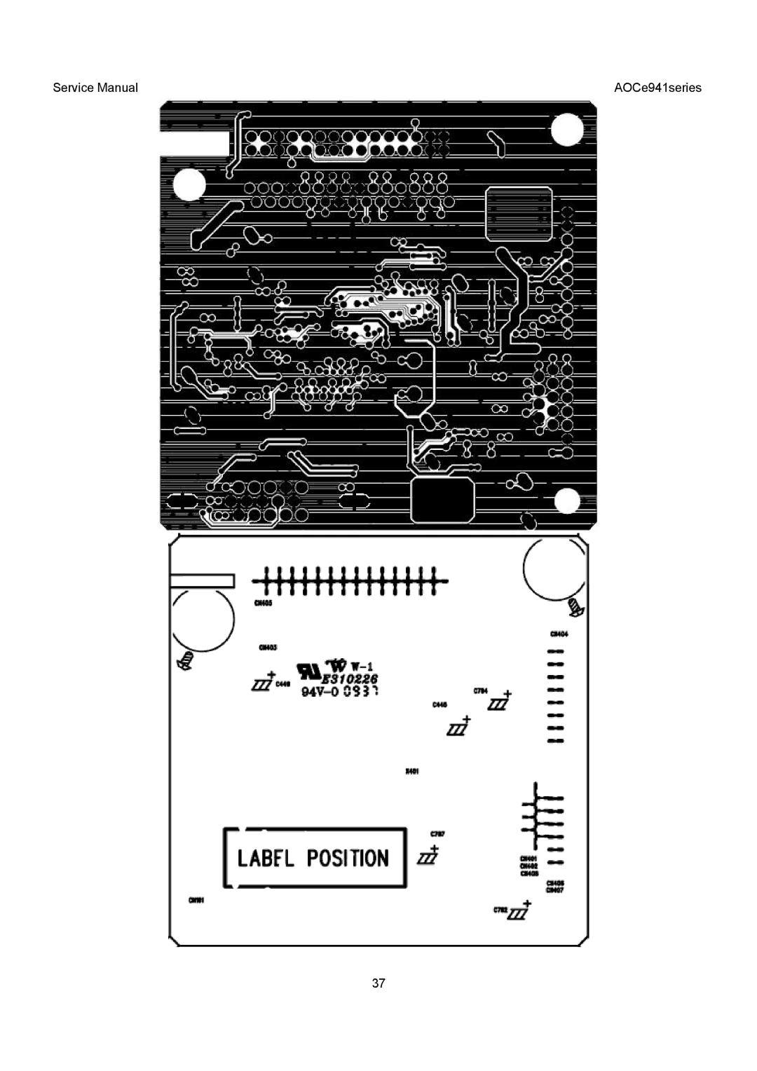 AOC E941SA, E941VA service manual AOCe941series 