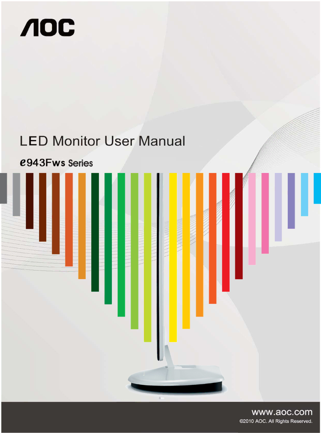 AOC E943FWSK, E943FWSB manual 