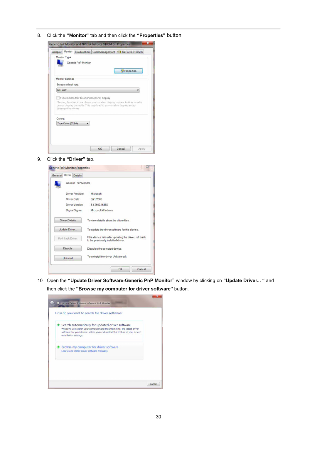 AOC G2460Pqu user manual 