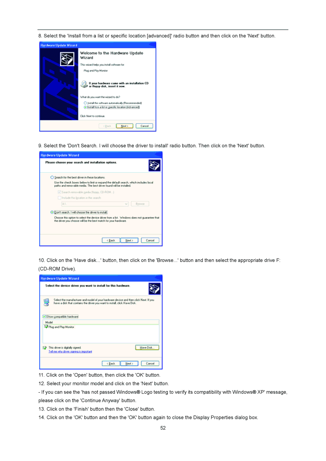 AOC I2276VWM manual 