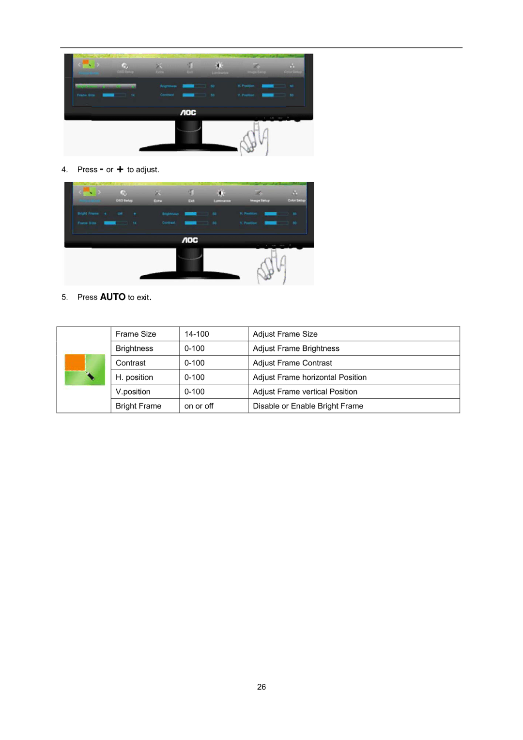 AOC i2352Ve user manual 