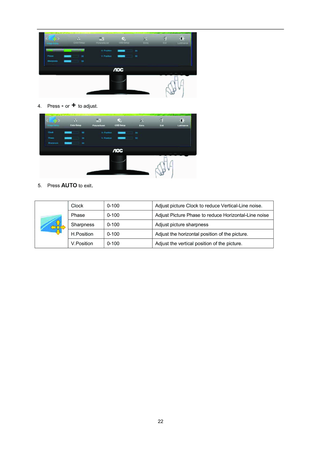 AOC i2352Vh user manual 