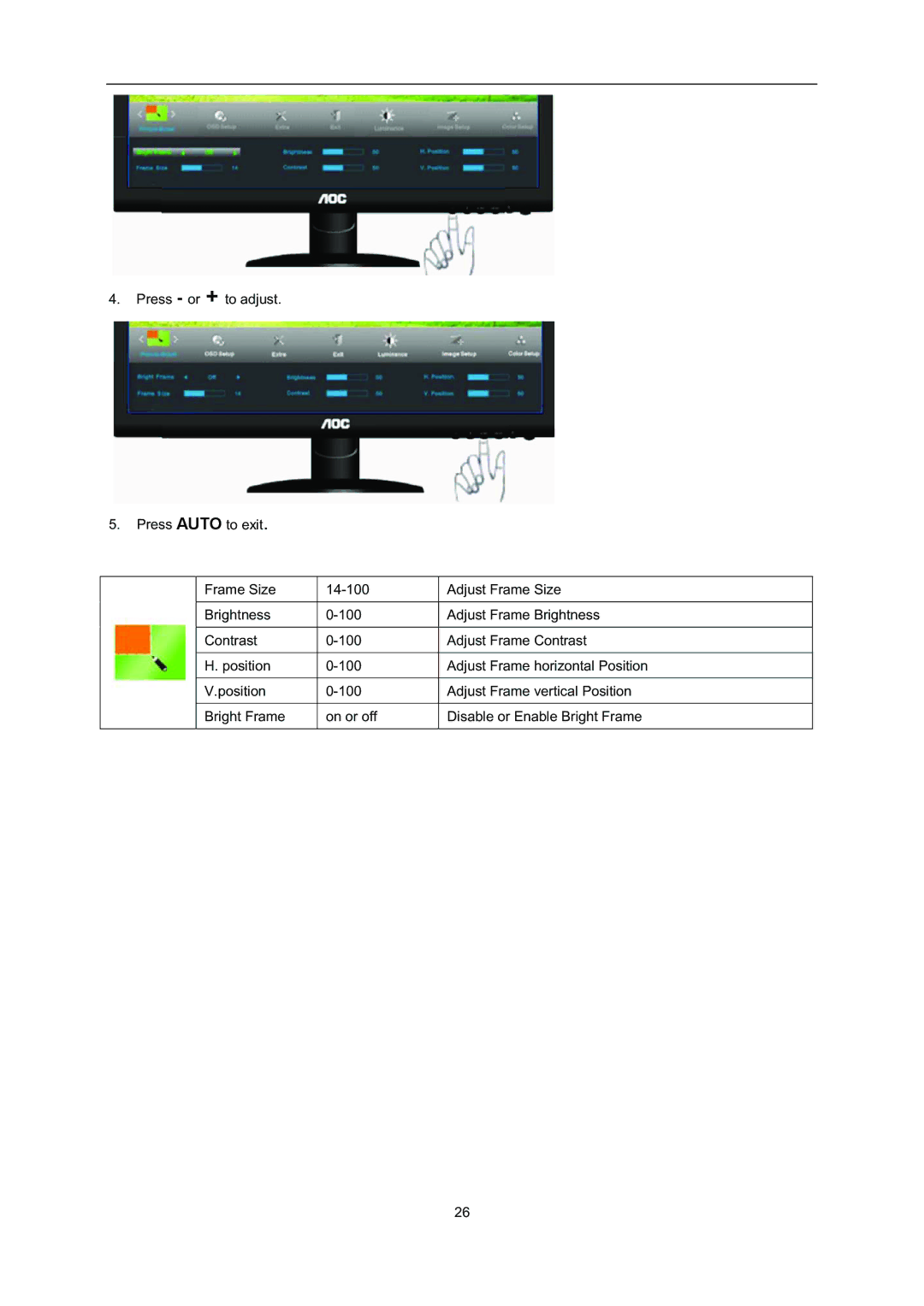 AOC i2352Vh user manual 