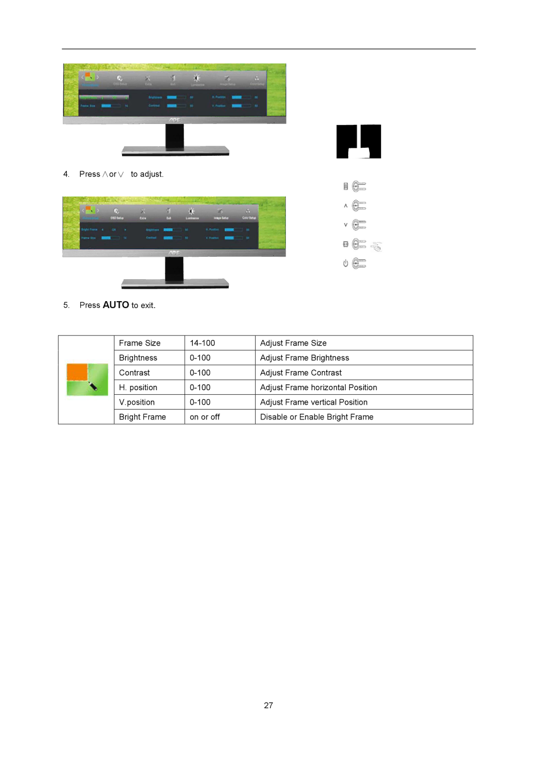 AOC I2367FH user manual 