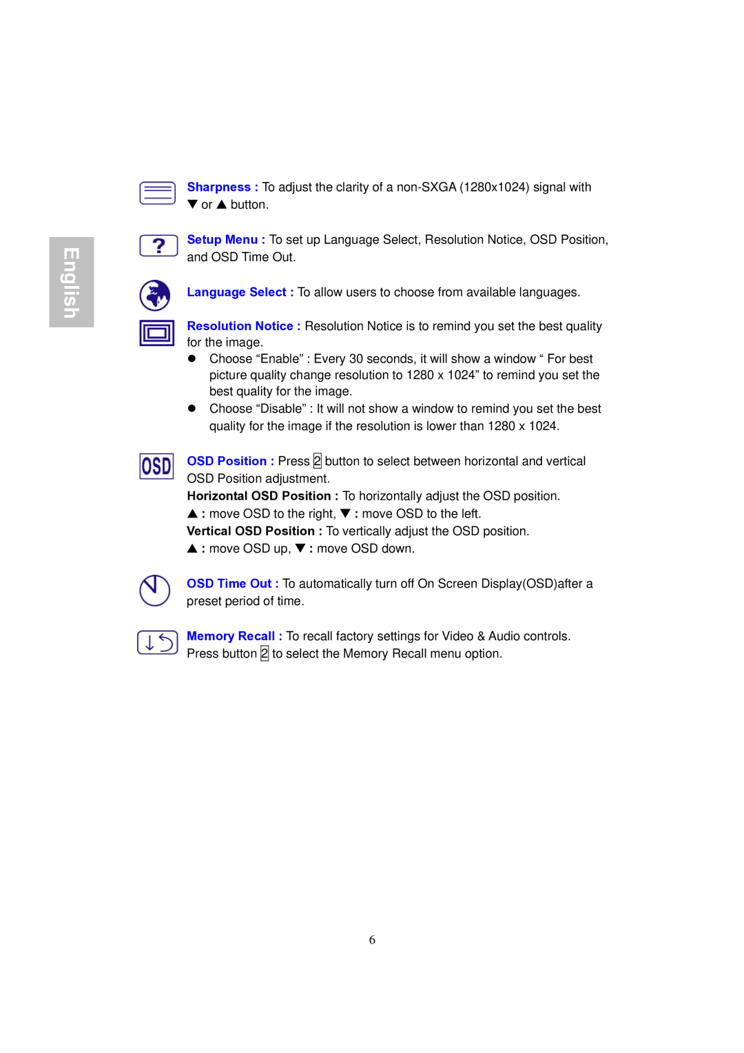 AOC LM742 manual English 