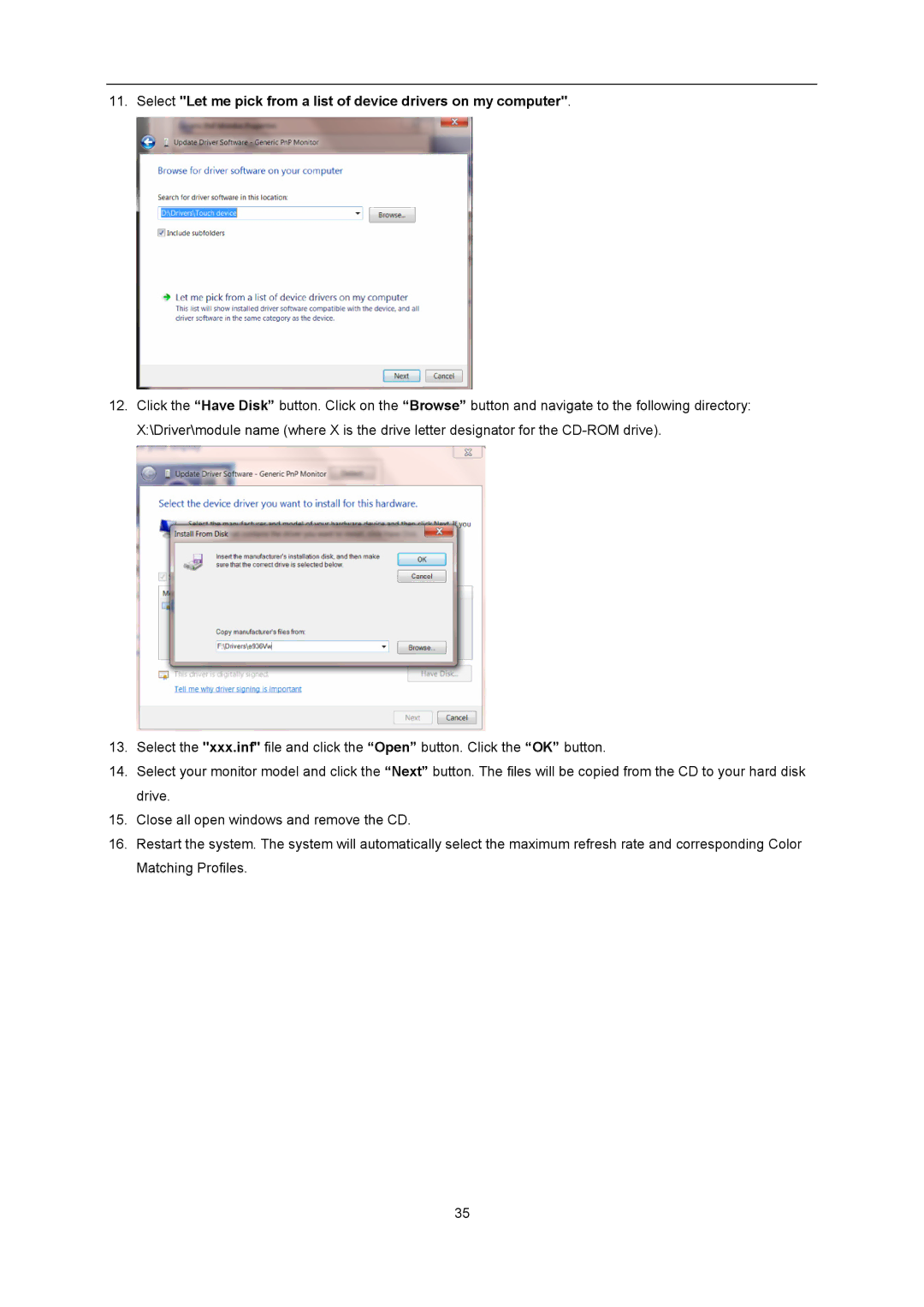 AOC U2868PQU user manual 