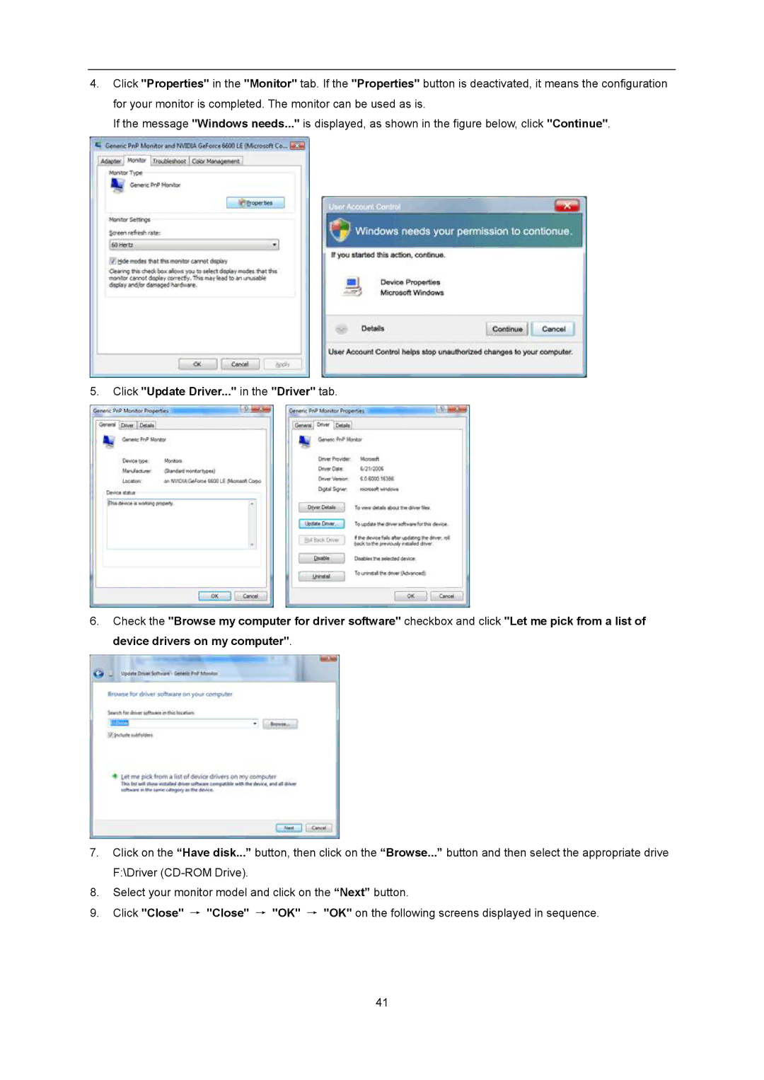 AOC U2868PQU user manual 