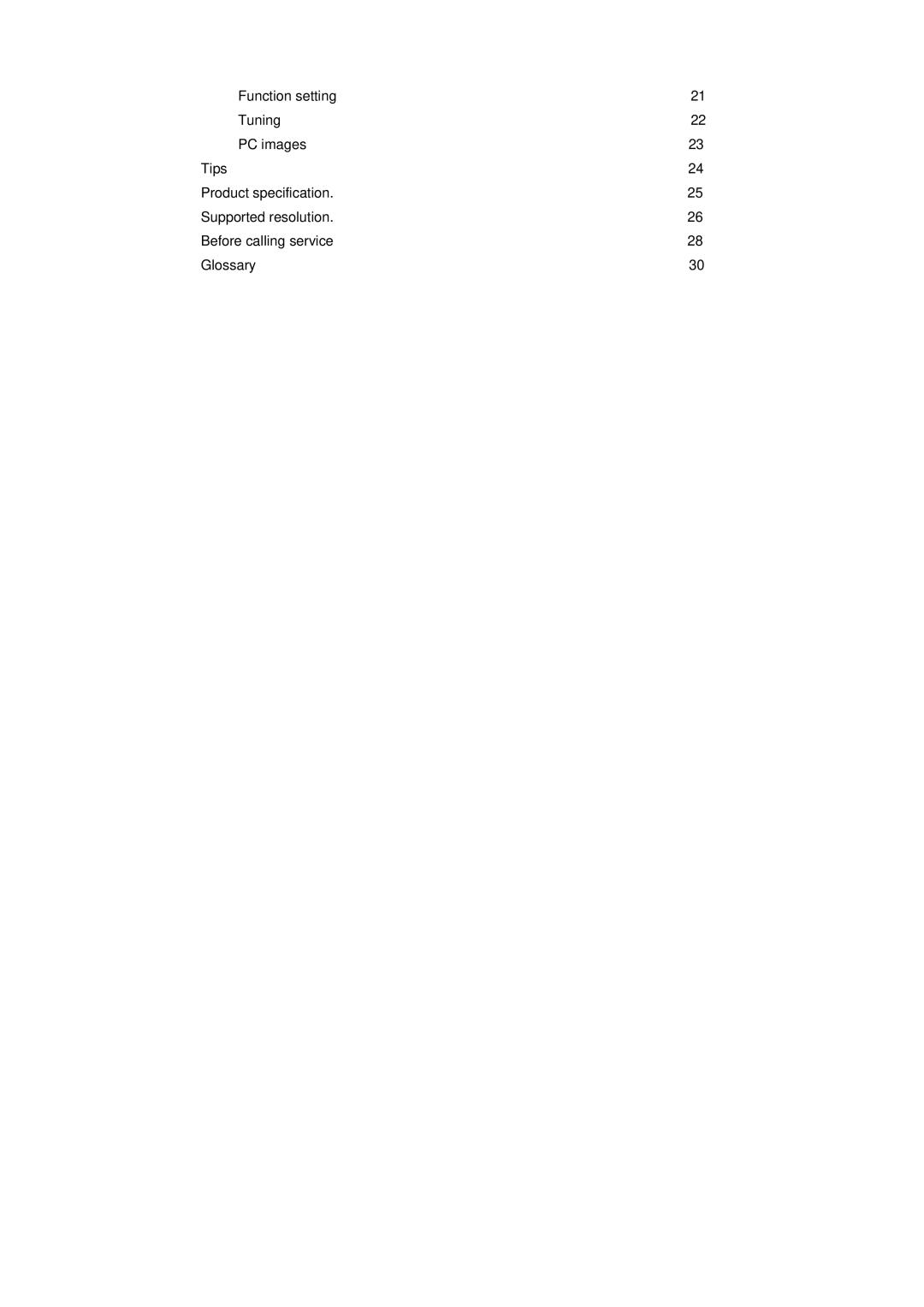 AOC V24t, V22t user manual Tips 