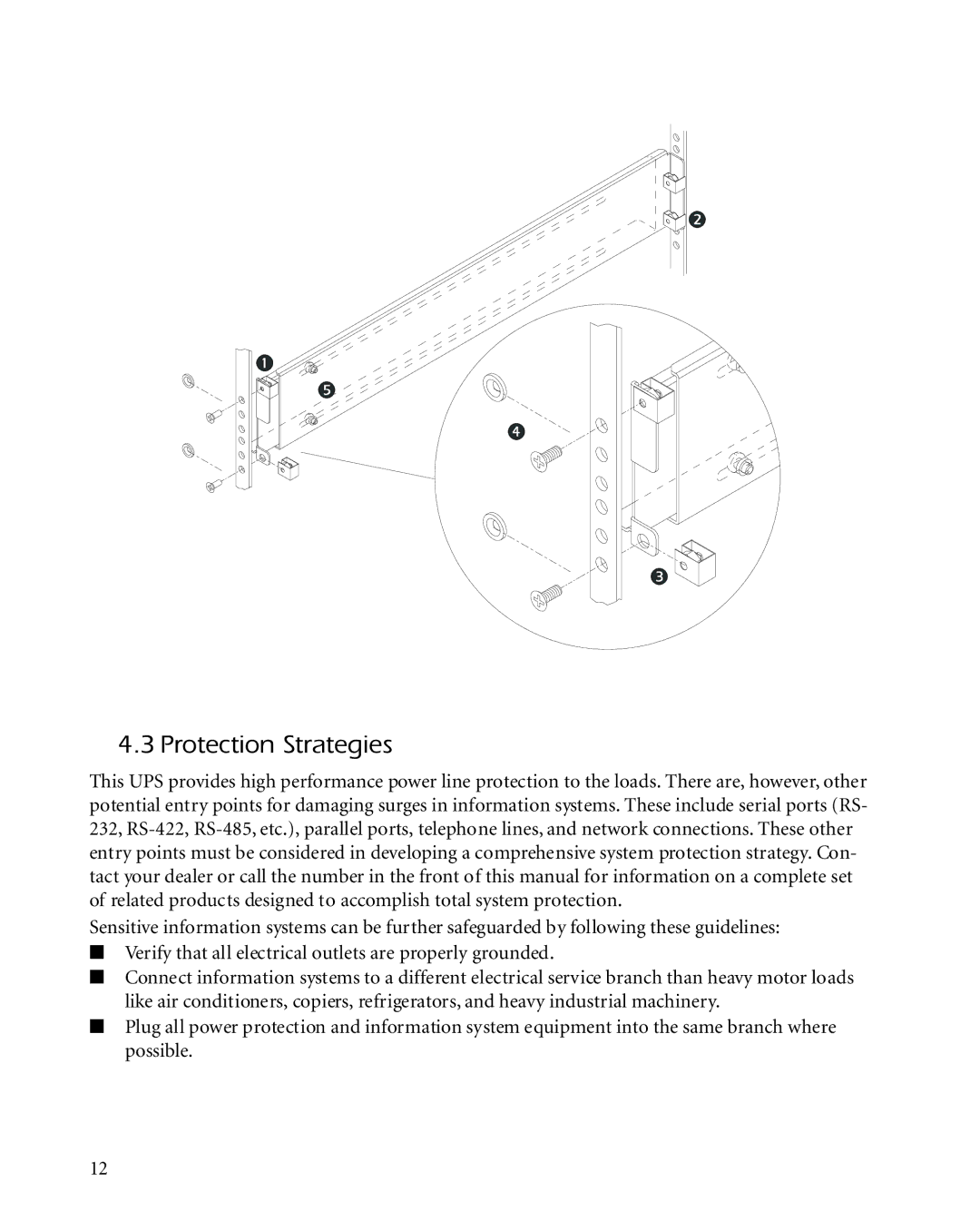 APC 1400XLT, 3000XLT, 2200XLT user manual Protection Strategies 