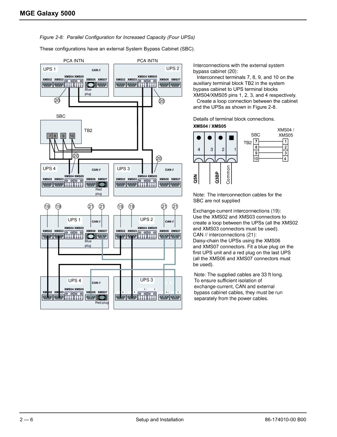 APC 40 130KVA user manual Parallel Configuration for Increased Capacity Four UPSs 