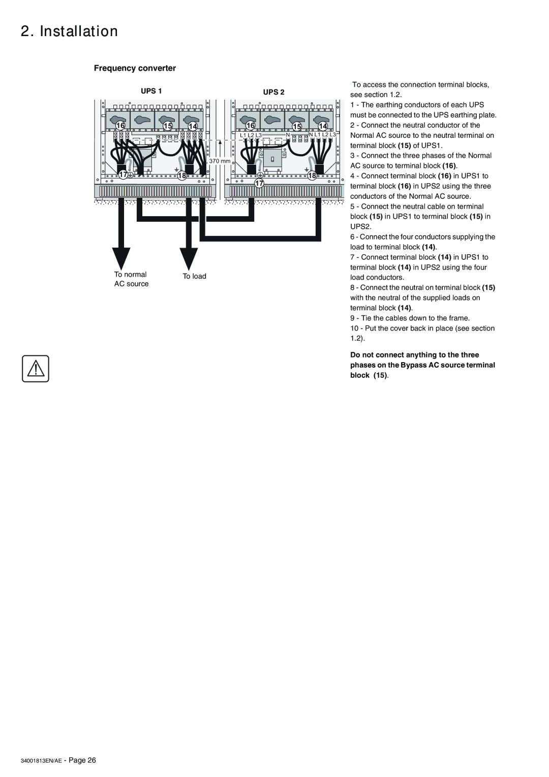 APC 5000 user manual To load 