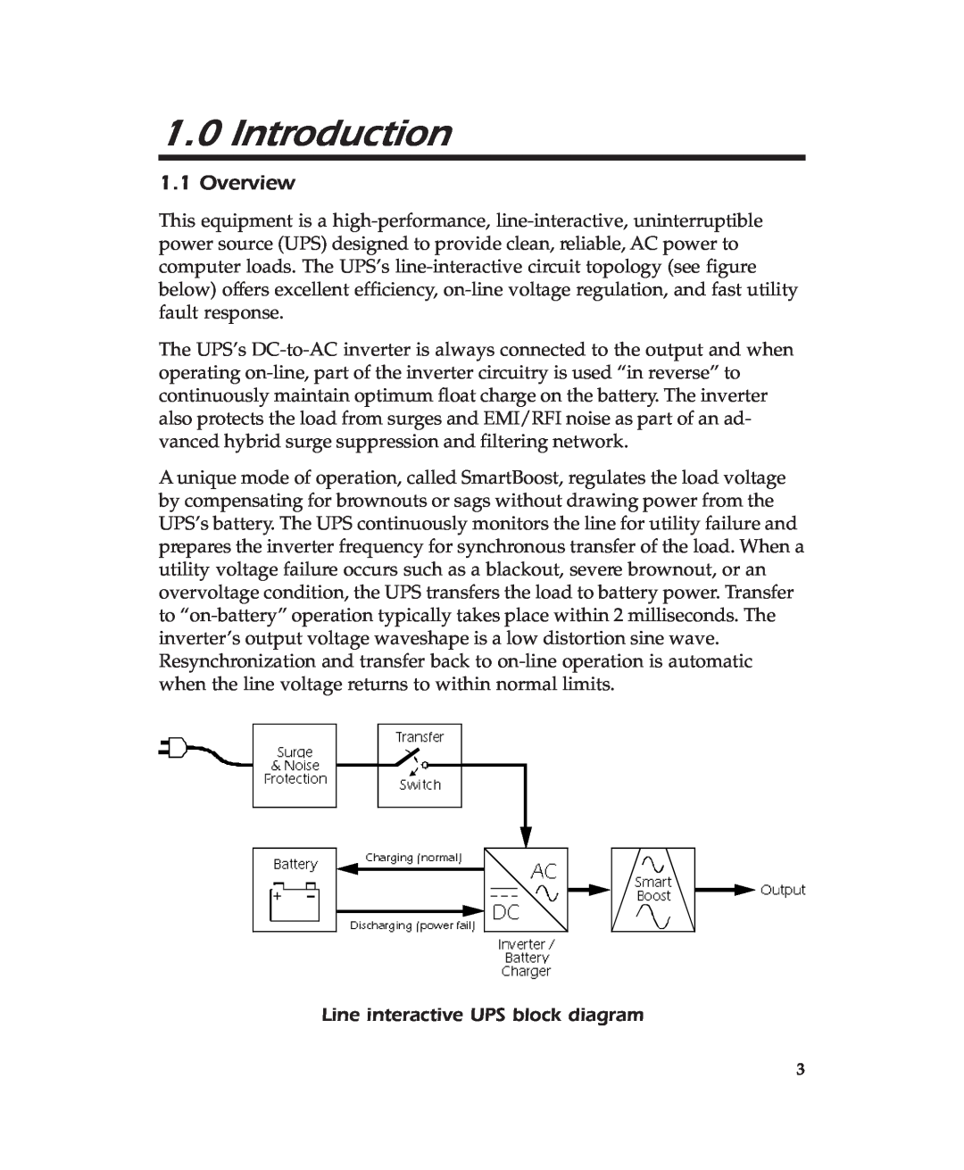 APC 600 user manual 1.0Introduction, 1.1Overview 