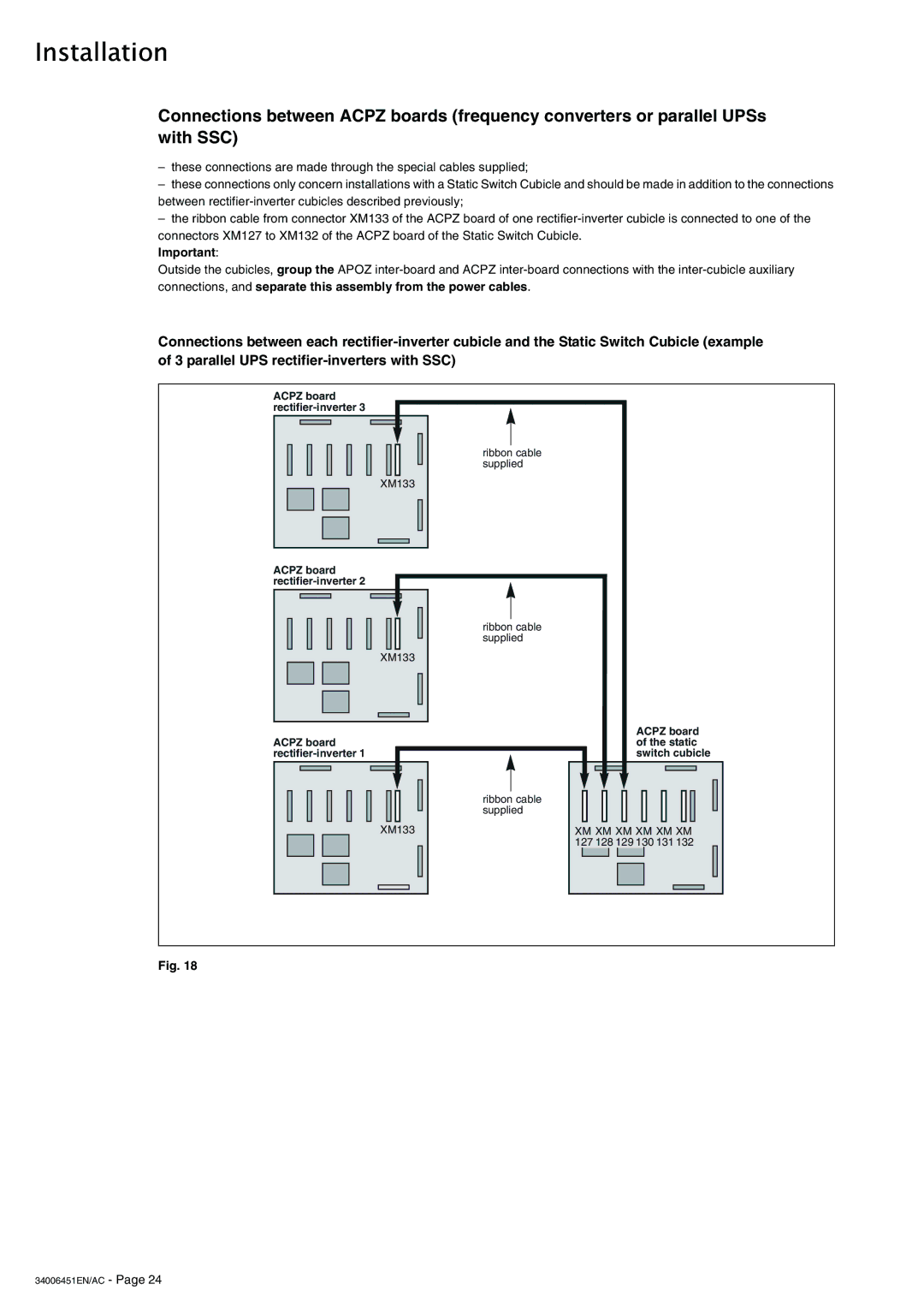 APC 9000 installation manual Xm Xm Xm Xm 