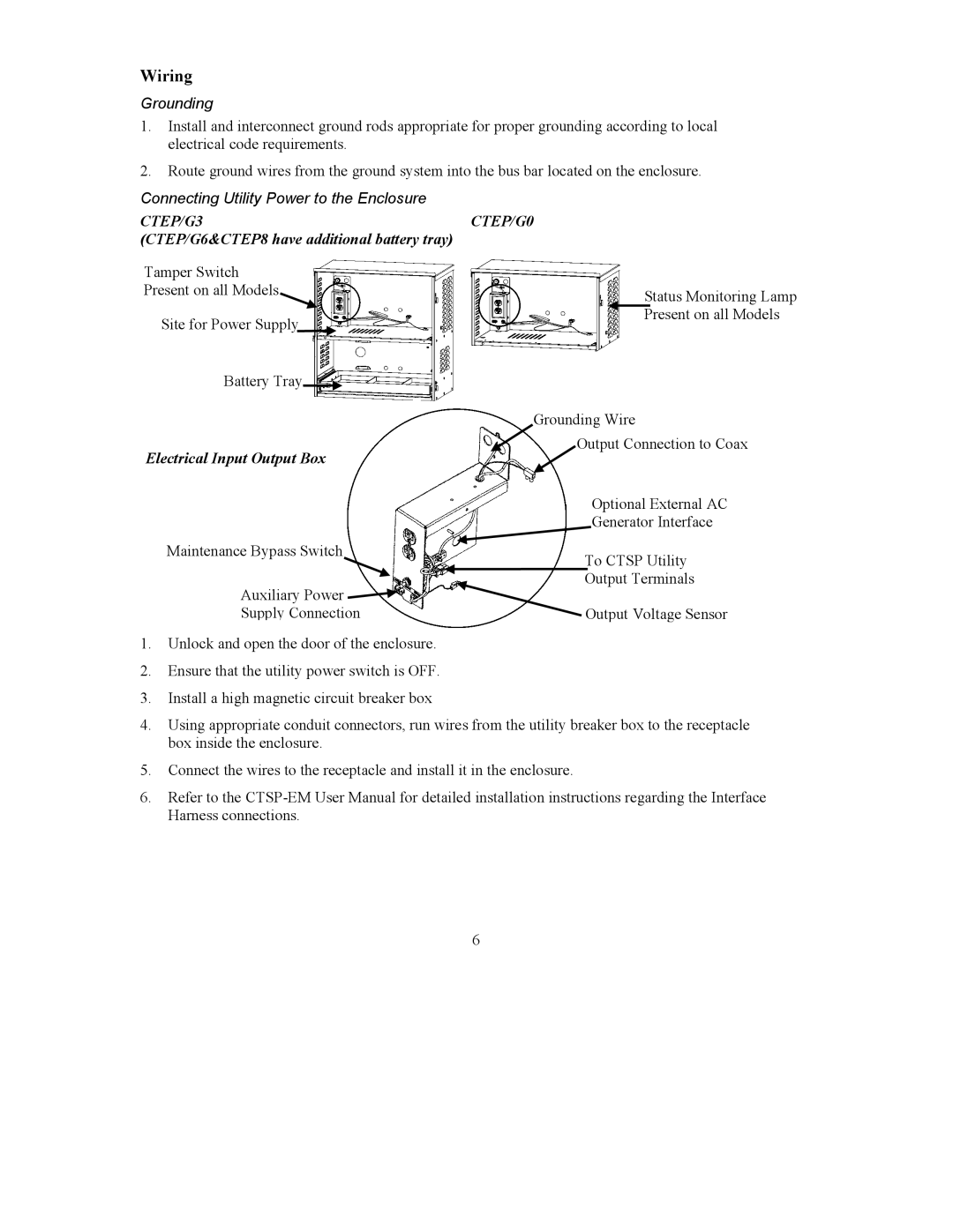 APC 990-5520B user manual Wiring, Grounding 