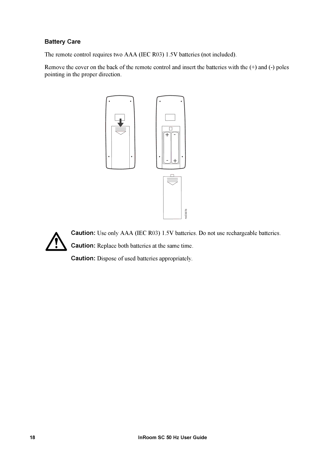 APC ACPSC3000 manual Battery Care 