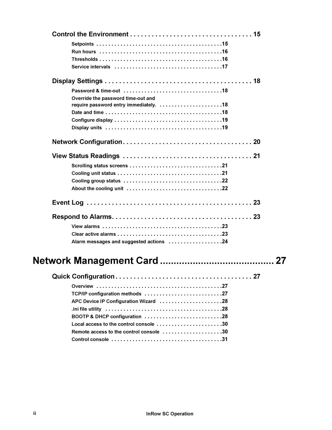 APC ACSC100, ACSC101 manual Network Management Card 