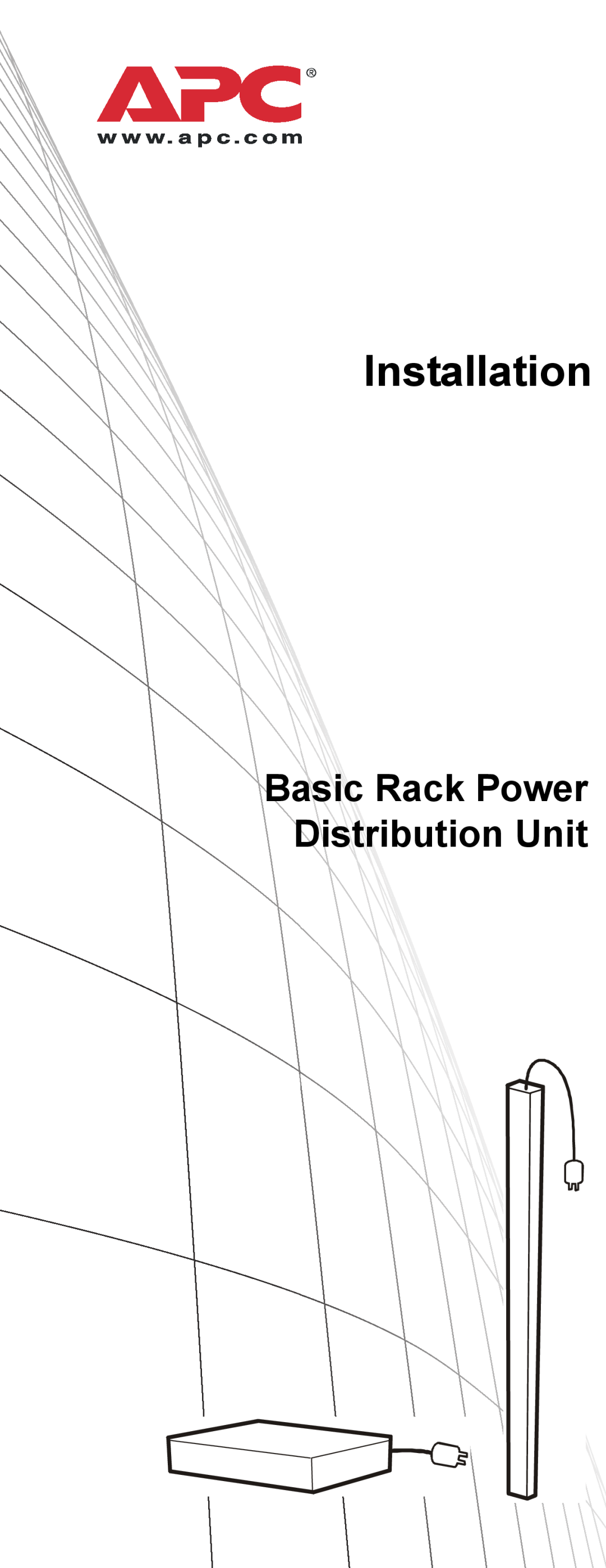 APC AP7592, AP7564, pdu0344a, pdu0190b manual Installation, Basic Rack Power Distribution Unit 