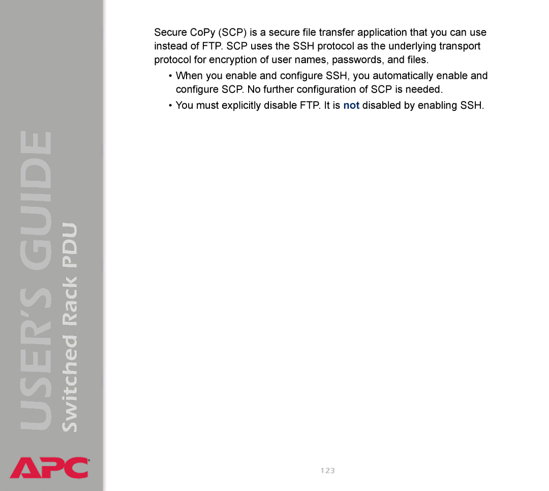 APC AP7900 manual 123 