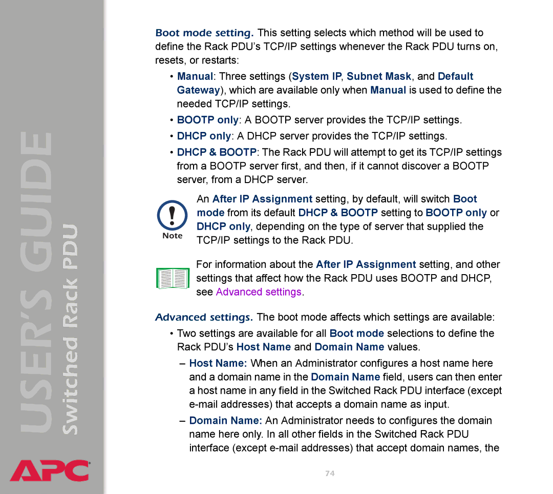 APC AP7900 manual Switched Rack PDU 