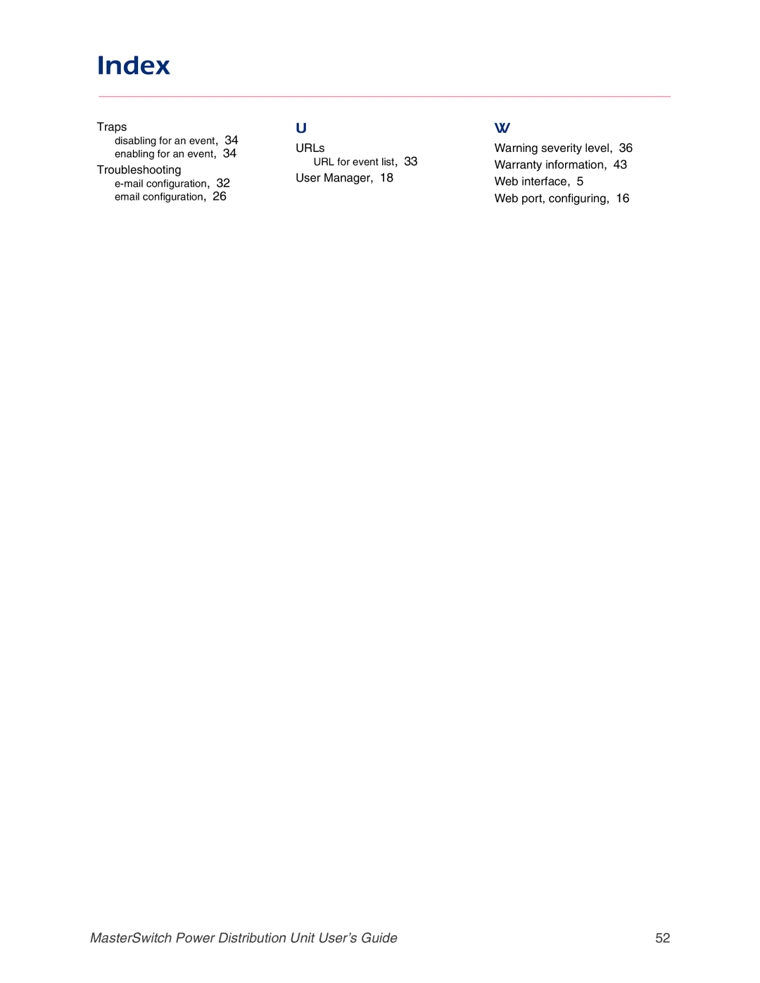 APC AP9218, AP9211, AP9217, AP9212 manual Traps 