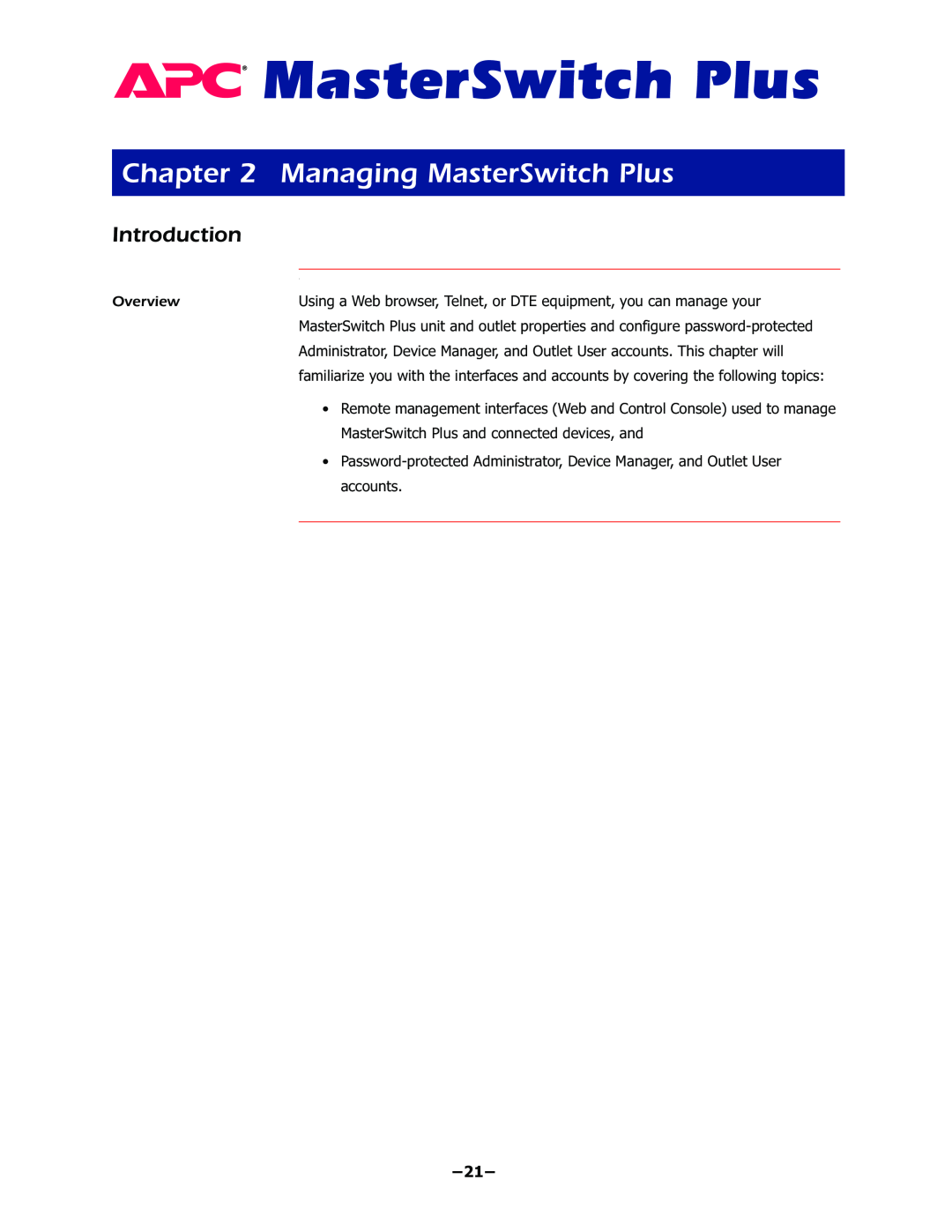 APC AP9225EXP manual Managing MasterSwitch Plus, Introduction, Dffrxqwv, ±± 